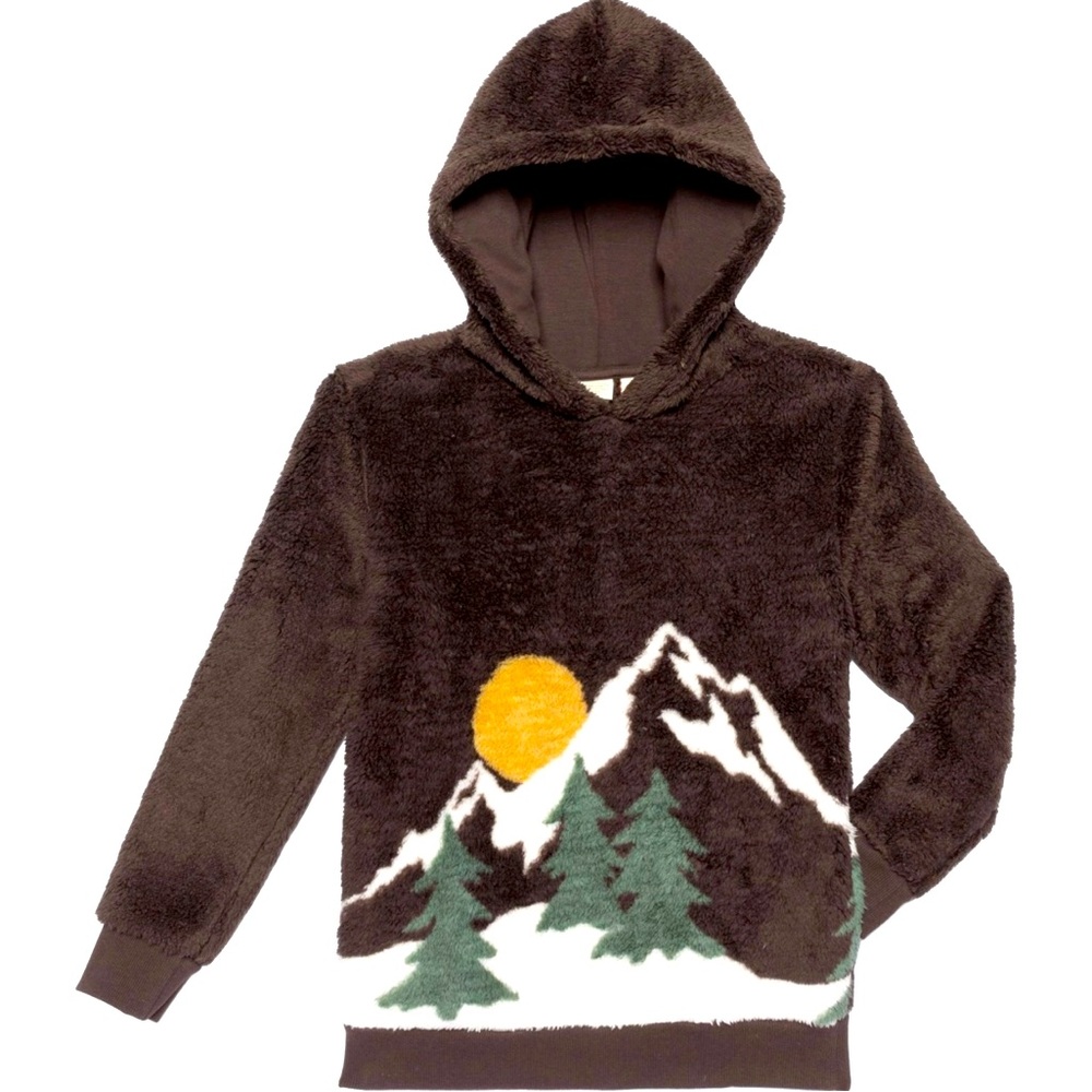 Fleeced hoodie size 7-8Y boys